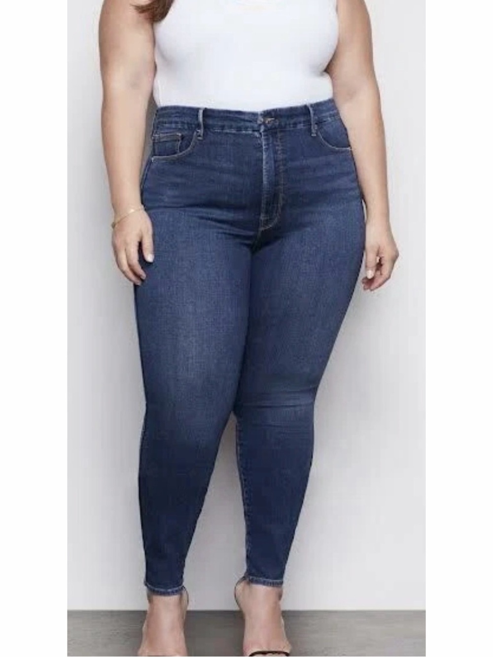 Good American Good Curvy Jeans Blue